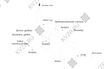 Схема парового котла 700 кг / 0.7 т пара -130 °С -0,17 МПа / 1,7 (кгс/cм²) на угле